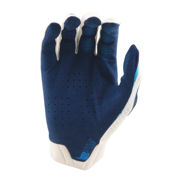 Gants TROY LEE DESIGNS Air - Torched blanc/bleu