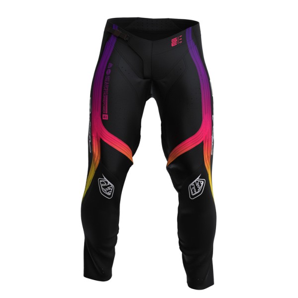 Pantalon TROY LEE DESIGNS SE Pro Stripes - noir/multi