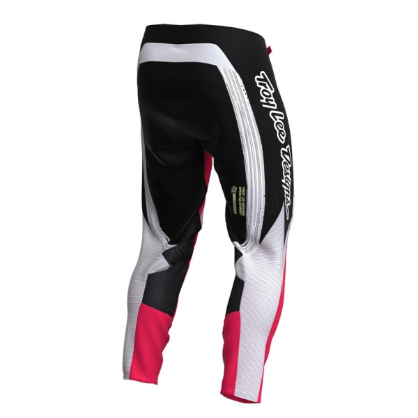 Pantalon TROY LEE DESIGNS SE Pro Stripes - Infra Red/noir