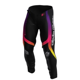 Pantalon TROY LEE DESIGNS SE Pro Stripes - noir/multi