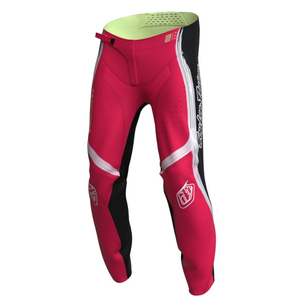 Pantalon enfant TROY LEE DESIGNS SE Pro Stripes - Infra Red/noir