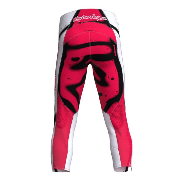 Pantalon enfant TROY LEE DESIGNS GP Pro Membrane - blanc/Infra Red