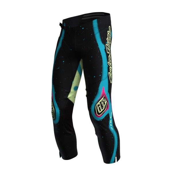 Pantalon enfant TROY LEE DESIGNS GP Pro Membrane - noir/jaune