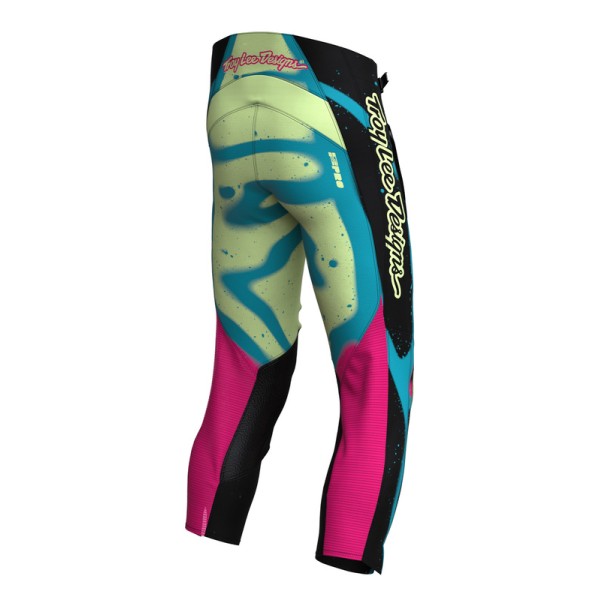 Pantalon enfant TROY LEE DESIGNS GP Pro Membrane - noir/jaune