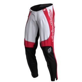 Pantalon TROY LEE DESIGNS GP Pro Frames - blanc/rouge