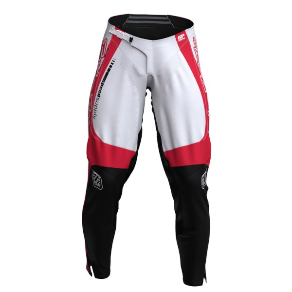 Pantalon TROY LEE DESIGNS GP Pro Frames - blanc/rouge