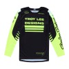 Maillot TROY LEE DESIGNS GP Pro Segment - noir/jaune