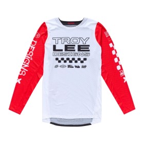 Maillot enfant TROY LEE DESIGNS GP Pro Standard - rouge/blanc/noir