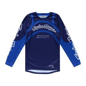 Maillot TROY LEE DESIGNS GP Pro Swerve - Navy/bleu
