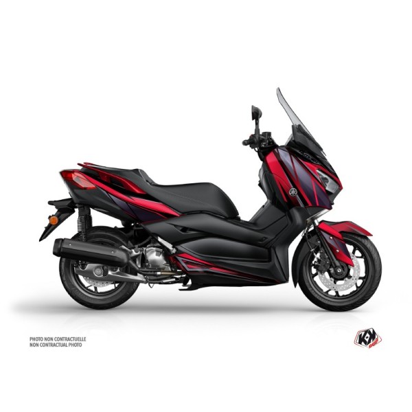 Kit déco KUTVEK Replica rouge/noir Yamaha X-Max 125