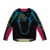 Maillot enfant TROY LEE DESIGNS GP Pro Membrane - noir/jaune