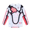 Maillot TROY LEE DESIGNS SE Ultra Membrane - blanc/Infra Red