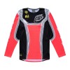 Maillot enfant TROY LEE DESIGNS SE PRO Stripes - Infra Red/noir