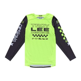 Maillot TROY LEE DESIGNS GP Pro Air Standard - jaune fluo/noir