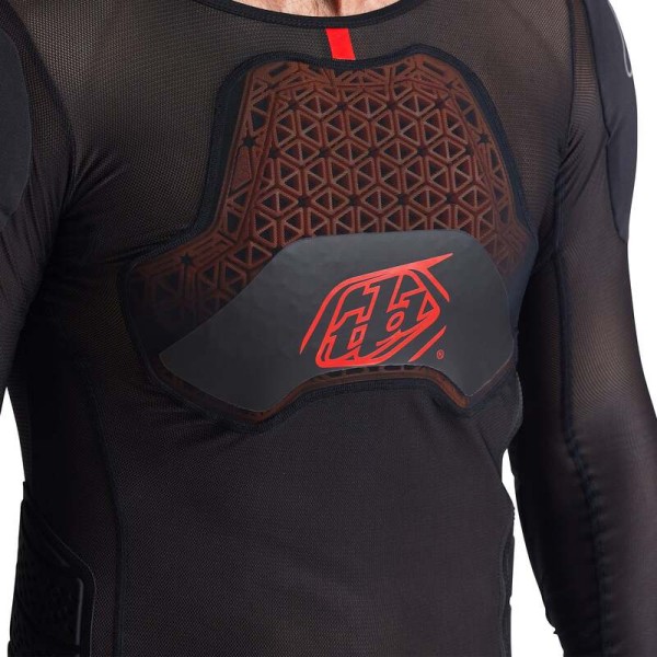 Gilet de protection TROY LEE DESIGNS Stage Ghost D3O - manches longues