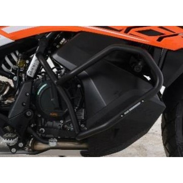 Protections latérales R&G RACING orange KTM 790 Adventure