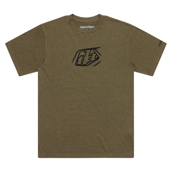 T-Shirt TROY LEE DESIGNS Badge - Olive Heater