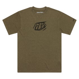 T-Shirt TROY LEE DESIGNS Badge - Olive Heater