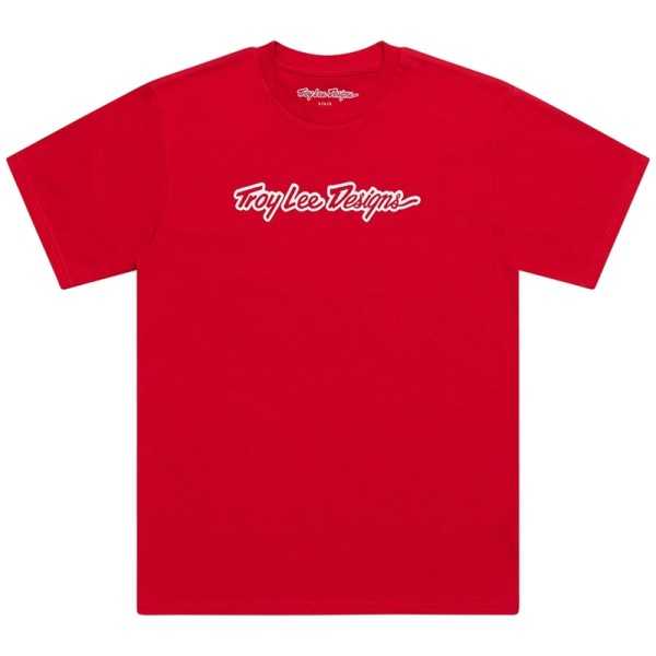 T-Shirt TROY LEE DESIGNS Signature - Team Red