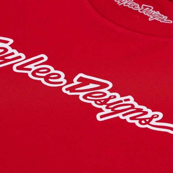 T-Shirt TROY LEE DESIGNS Signature - Team Red