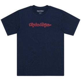 T-Shirt TROY LEE DESIGNS Signature - Navy