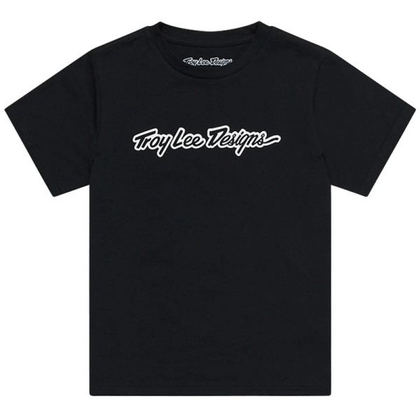 T-Shirt TROY LEE DESIGNS Signature - noir