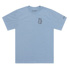 T-Shirt TROY LEE DESIGNS Peace Out - Smoke Blue