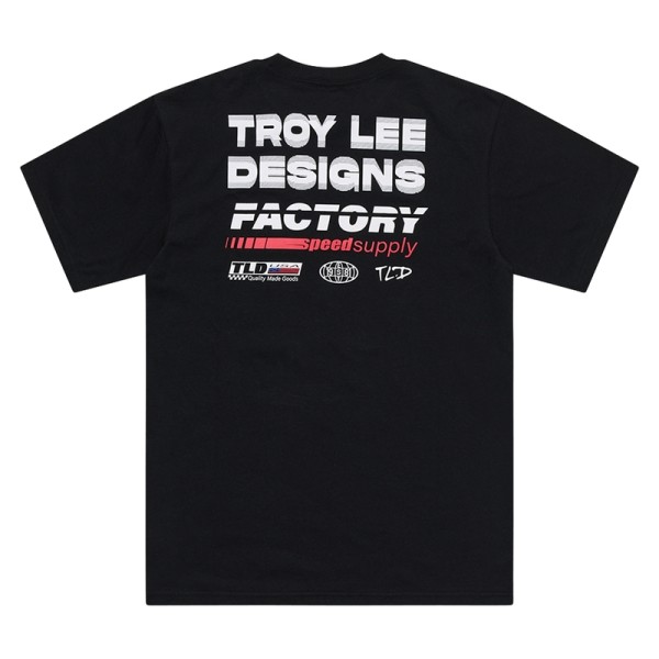 T-Shirt TROY LEE DESIGNS Factory - noir