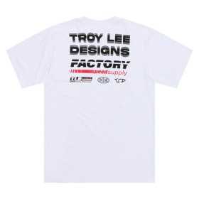 T-Shirt TROY LEE DESIGNS Factory - blanc