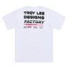 T-Shirt TROY LEE DESIGNS Factory - blanc