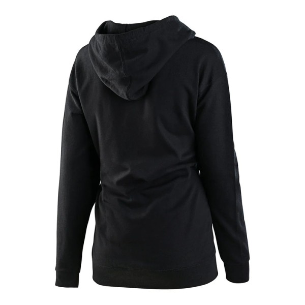 Hoodie femme TROY LEE DESIGNS Signature - noir