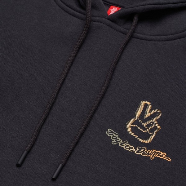 Hoodie TROY LEE DESIGNS Peace Out - Carbon