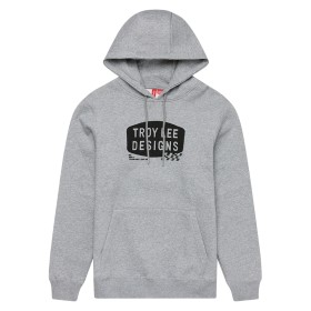 Hoodie TROY LEE DESIGNS Stamp - Gray Heather