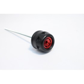 Protections fourche et bras oscillant (axe de roue) GILLES GTA rouge BMW