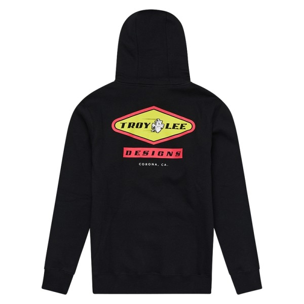 Hoodie TROY LEE DESIGNS Carb - noir