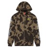 Hoodie TROY LEE DESIGNS Zip Up Branded - Olive Camo