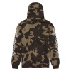 Hoodie TROY LEE DESIGNS Zip Up Branded - Olive Camo