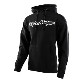 Hoodie enfant TROY LEE DESIGNS Signature - noir