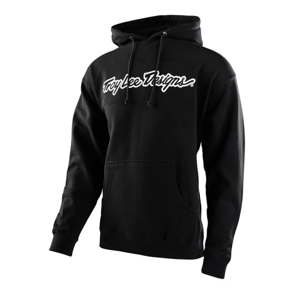 Hoodie enfant TROY LEE DESIGNS Signature - noir