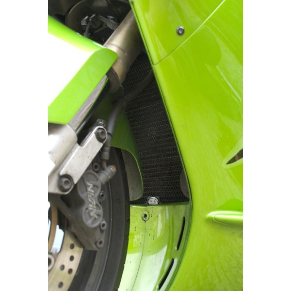 Protection de radiateur R&G RACING noir Kawasaki Ninja ZX-12R