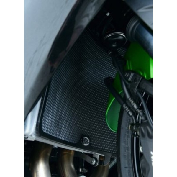 Protection de radiateur R&G RACING titane Kawasaki GTR1400