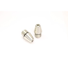 Embouts de guidon GILLES TOOLING LG argent