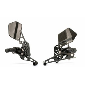 Commandes reculées ajustables GILLES TOOLING AS31GT noir