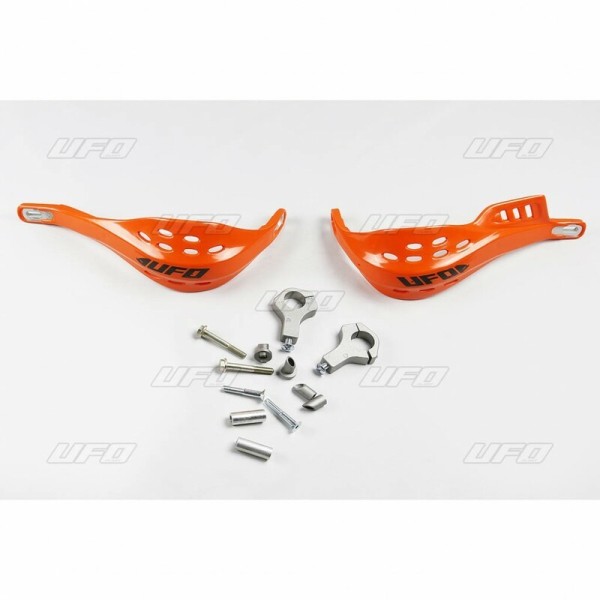 Protège-mains UFO Jumpy supermotard D28mm Orange KTM