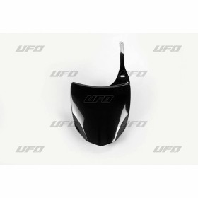 Plaque numéro frontale UFO noir Kawasaki KX450F