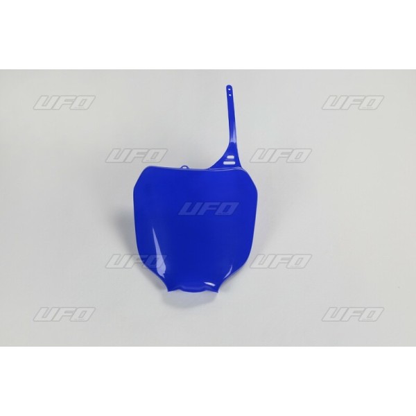 Plaque numéro frontale UFO bleu Yamaha