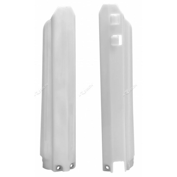 Protections de fourche RACETECH - blanc