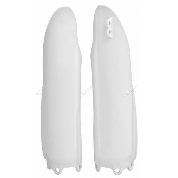 Protections de fourche RACETECH - blanc