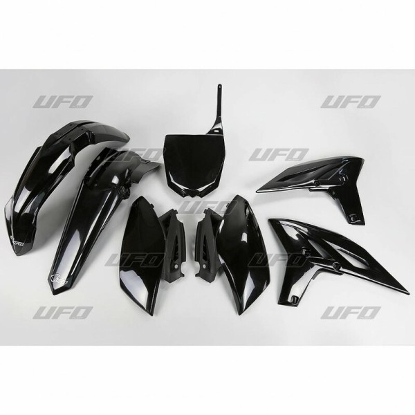 Kit plastique UFO noir Yamaha YZ250F