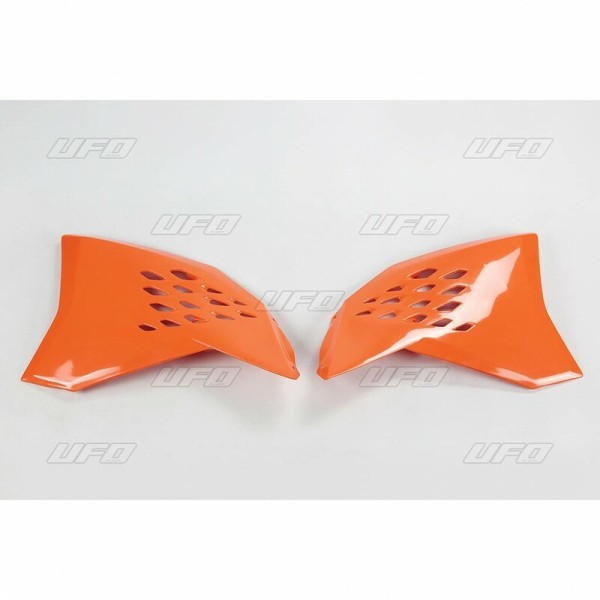 Ouïes de radiateur UFO orange KTM